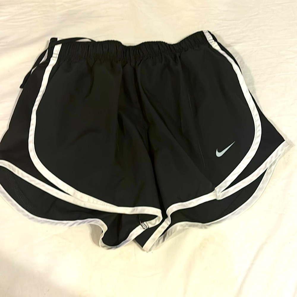 Woman’s black Nike shorts